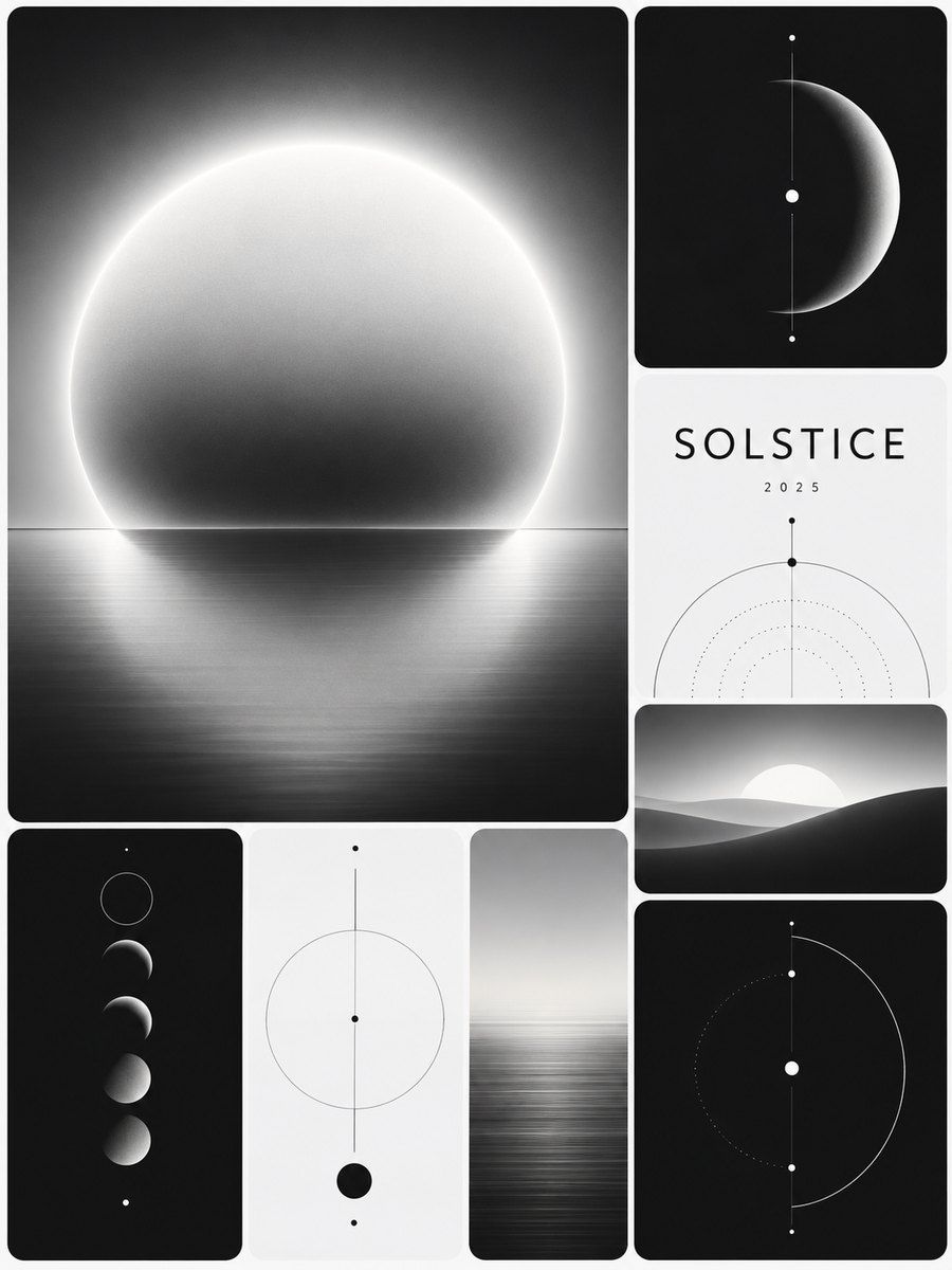 Example poster in the Bento grid style